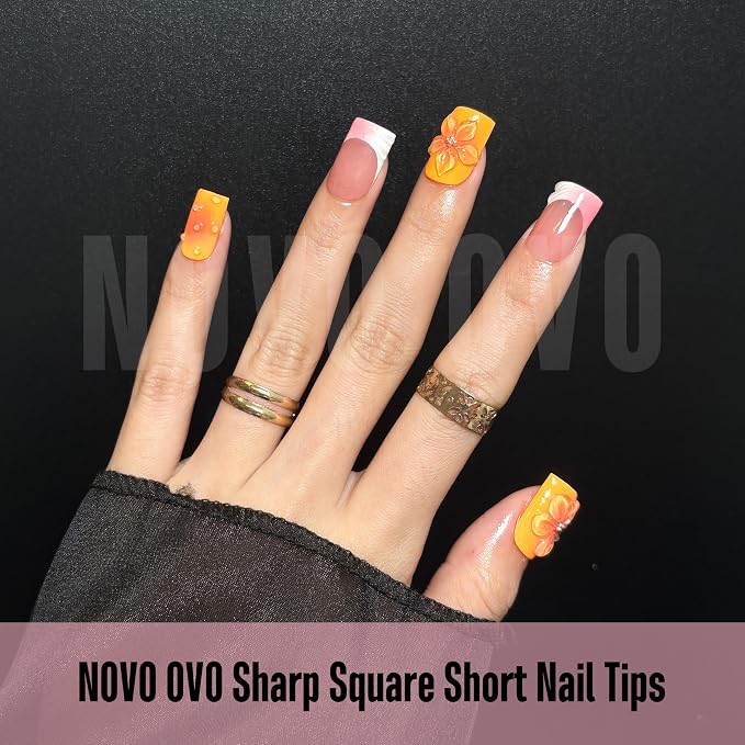 Short Square Sharp Clear