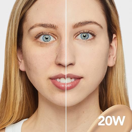 20W: Fair skin with Warm undertones