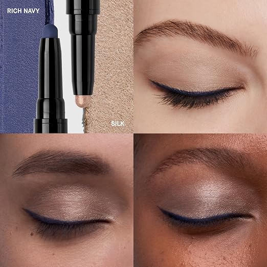 05 Silk/Rich Navy (Silk: A shimmering neutral beige, shimmer; Rich Navy: A rich navy blue, matte)