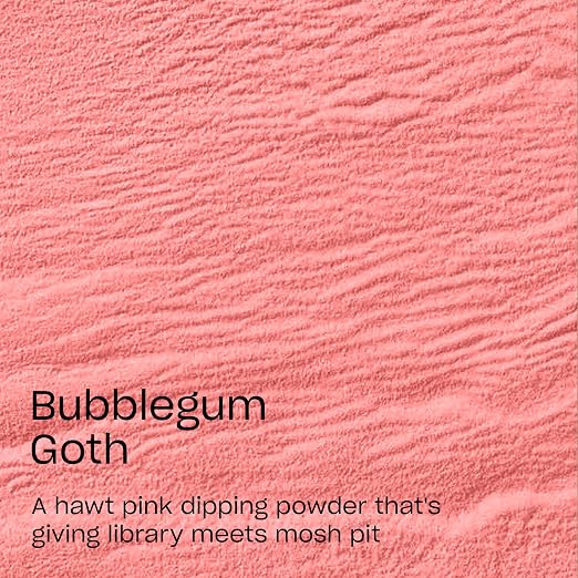 Bubblegum Goth | Opaque Bright Warm Pink