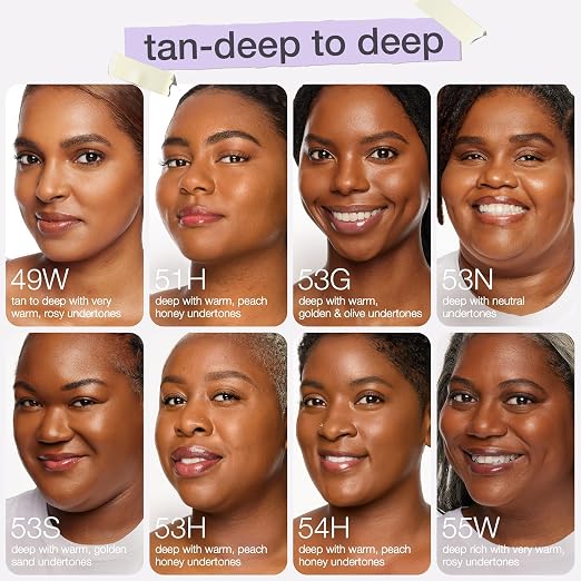 53H deep honey (deep skin with warm, peach undertones )