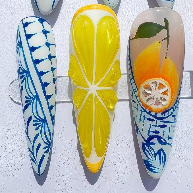 Lemon Long Stiletto