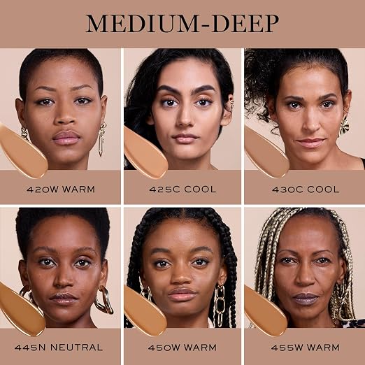 430C: medium-deep with cool red undertones