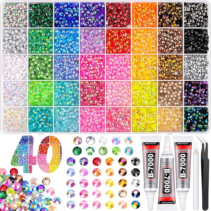 40 Colors Jelly AB| 5mm