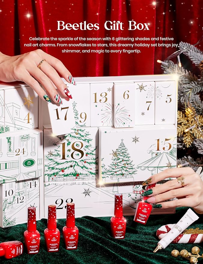 Christmas Gift Box Merry Glitzmas