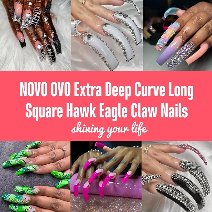 Long Hawk Curved Transparent in Bag