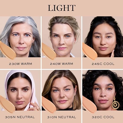 230W: light with warm yellow undertones