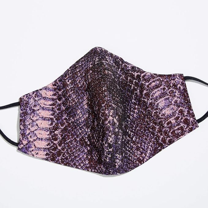 Iridescent Purple Python Mask