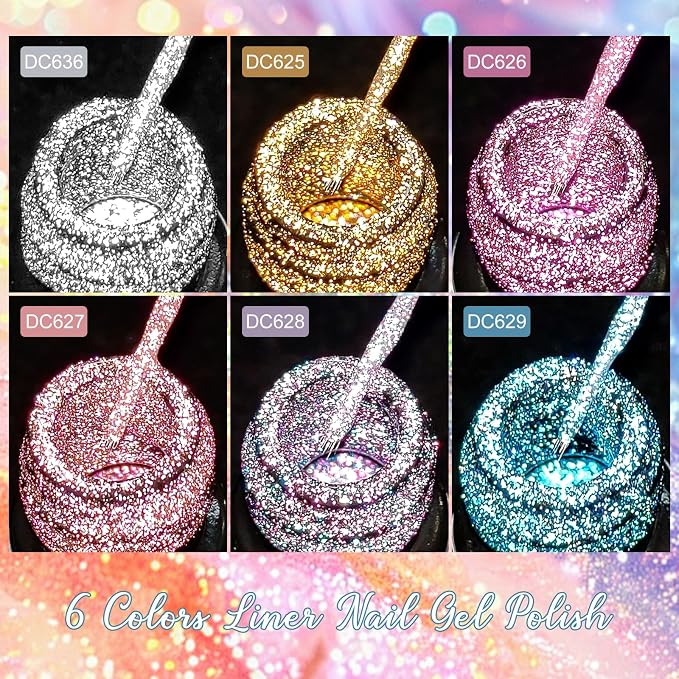 Metallic Mirror Gel Nail Polish