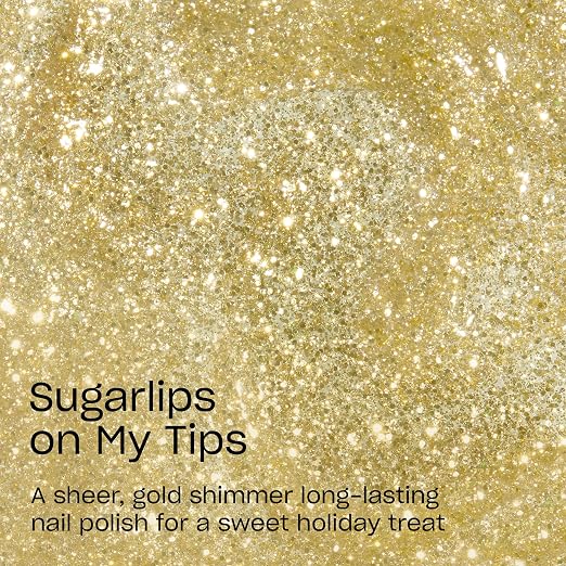 Sugarlips on My Tips | Sheer Bright Warm Gold Shimmer