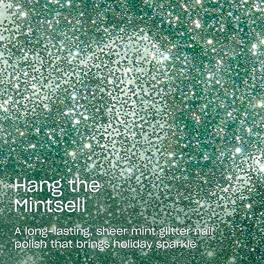 Hang the Mintsell | Sheer Bright Neutral Mint Green Shimmer